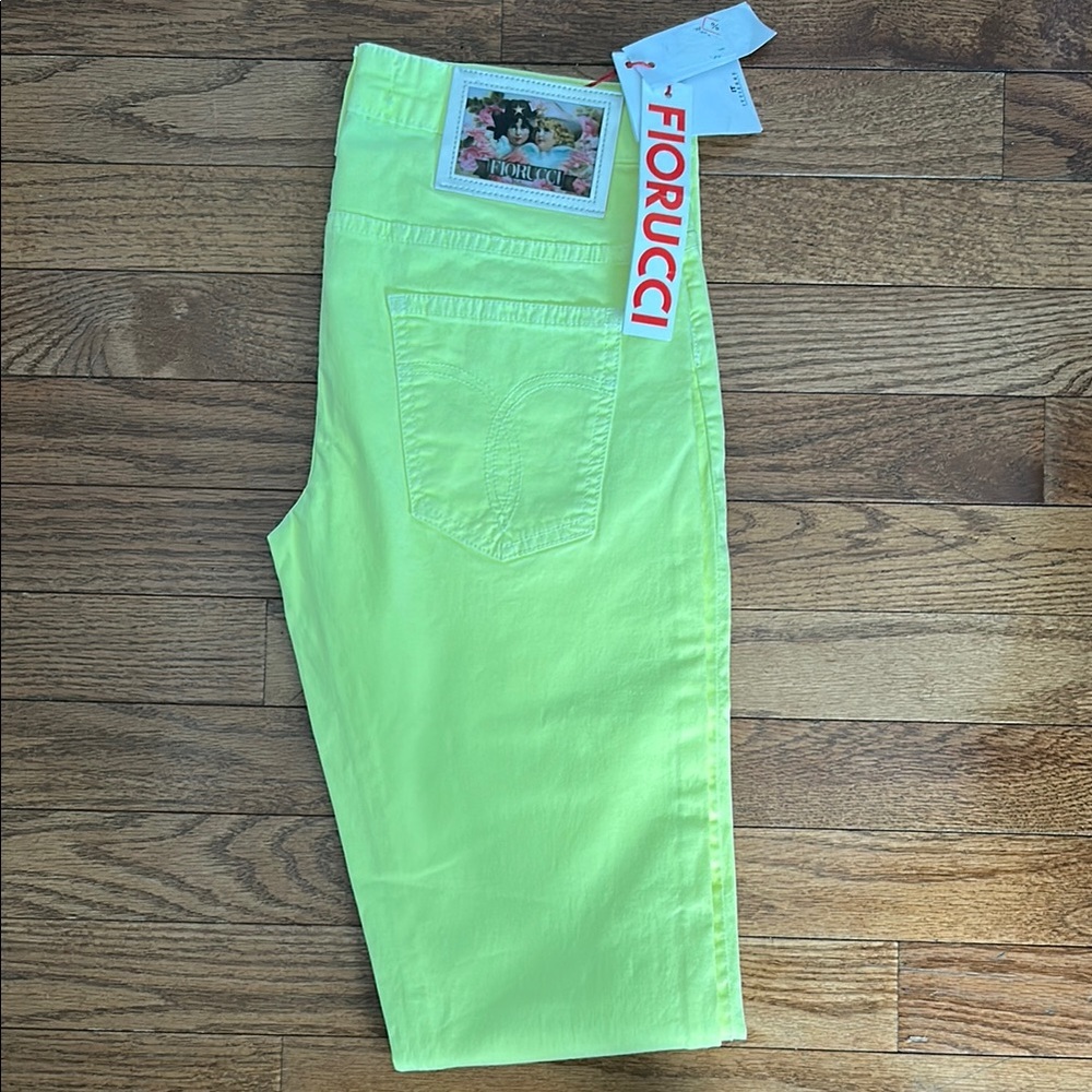 Fiorucci Neon Green Jeans